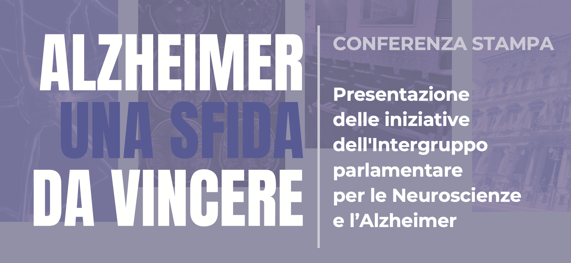 Alzheimer, una sfida da vincere. Presentazione delle iniziative dell'Intergruppo parlamentare per le Neuroscienze e l’Alzheimer